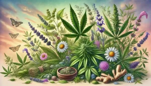 Hierbas medicinales y Cannabis
